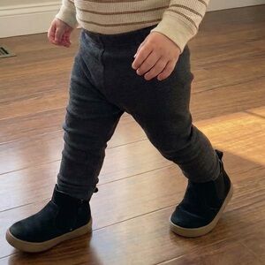 Ugg kids Black Suede Boots Sz12